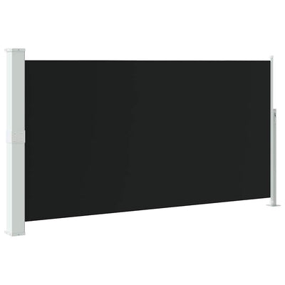 Écran de jardin vidaxl extensible 170x300 cm noir