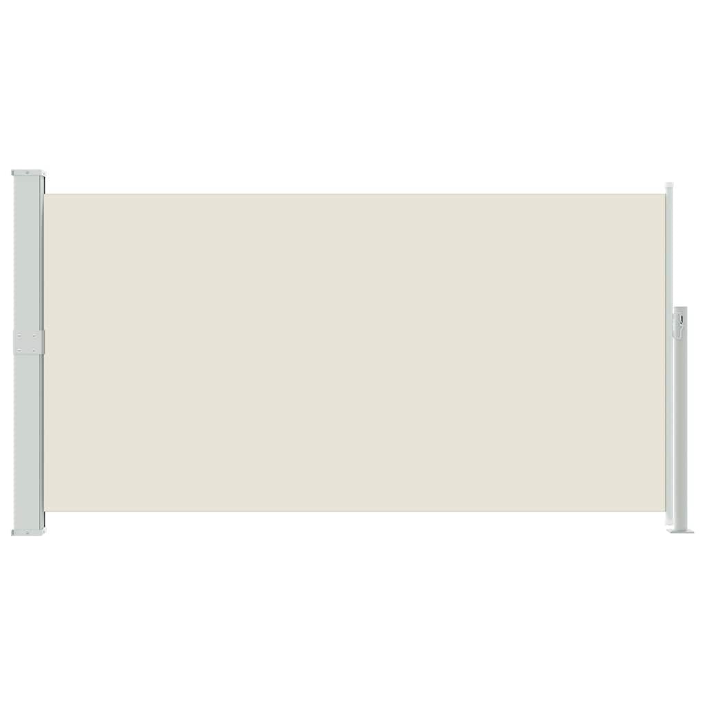 Écran de jardin vidaxl extensible 170x300 cm crème