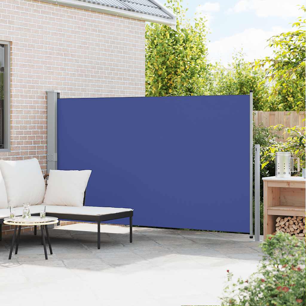 Écran de jardin vidaxl extensible 170x300 cm bleu