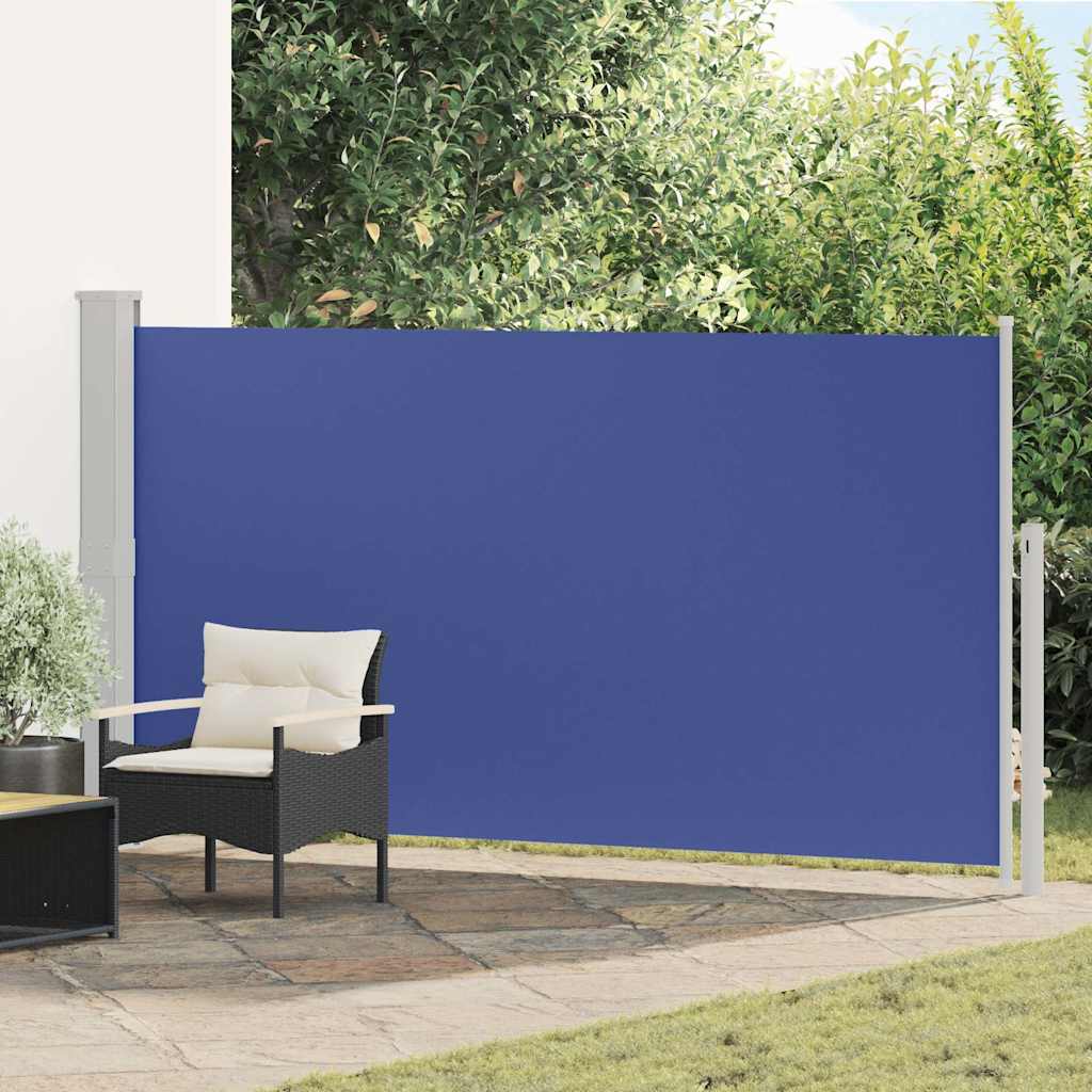 Écran de jardin vidaxl extensible 170x300 cm bleu
