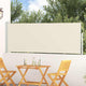Écran de jardin Vidaxl extensible 100x300 cm crème