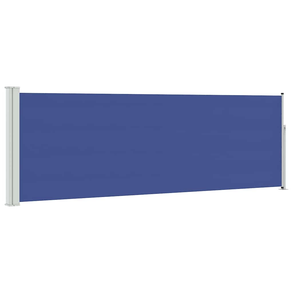 Écran de jardin vidaxl extensible 100x300 cm bleu