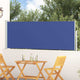 Écran de jardin vidaxl extensible 100x300 cm bleu