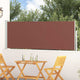 Écran de jardin vidaxl extensible 100x300 cm brun