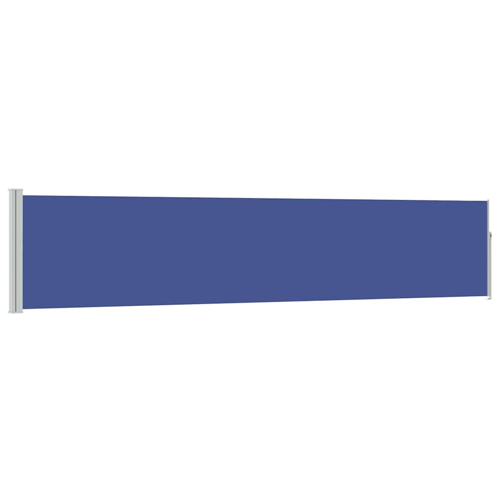 Vidaxx paravent de jardin extensible 100x500 cm bleu