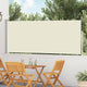 Écran de jardin vidaxl extensible 120x500 cm crème