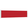 Écran de jardin vidaxl extensible 120x500 cm rouge