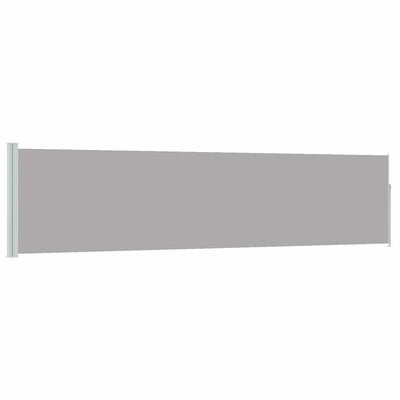 Écran de jardin vidaxl extensible 120x500 cm gris