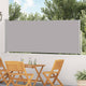 Écran de jardin vidaxl extensible 120x500 cm gris