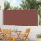 Écran de jardin vidaxl extensible 120x500 cm brun