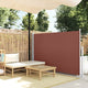 Écran de jardin vidaxl extensible 140x500 cm brun