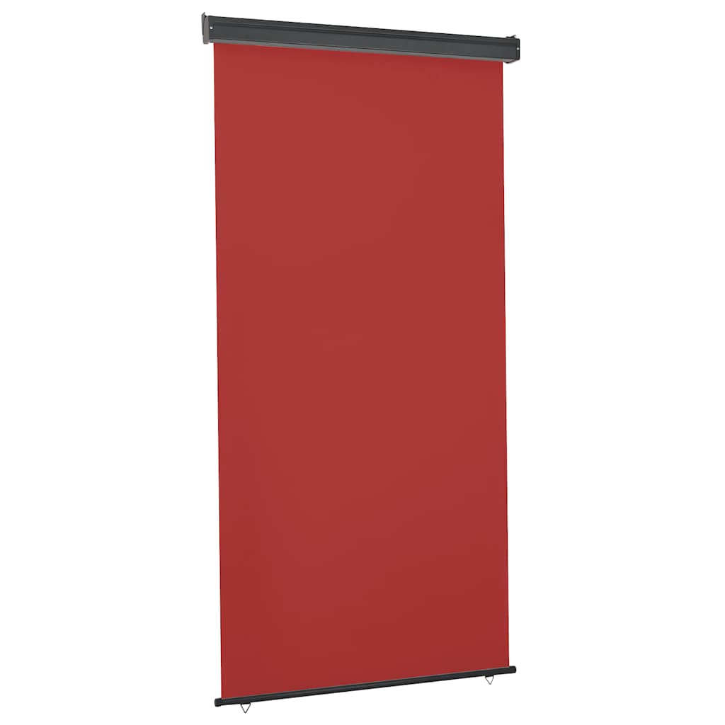 VidaXL paravent de balcon 125x250 cm rouge