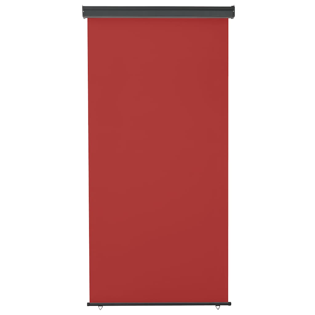 VidaXL paravent de balcon 125x250 cm rouge