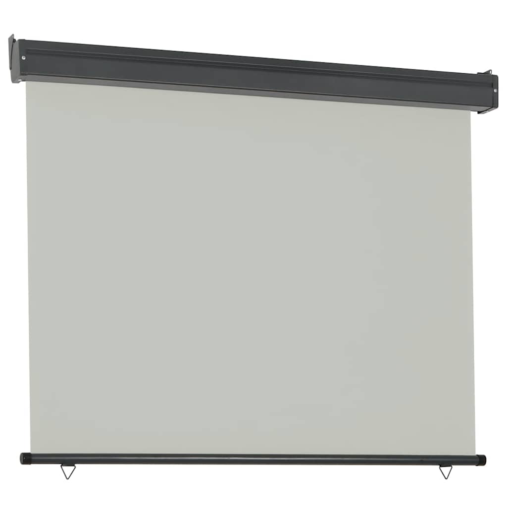 Écran de balcon Vidaxl 125x250 cm gris