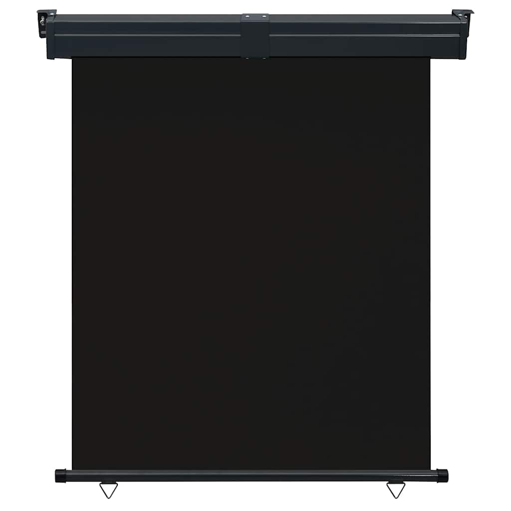 Écran de balcon Vidaxl 145x250 cm noir