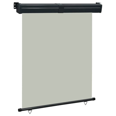 Vidaxxl paravent de balcon 145x250 cm gris