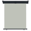 Vidaxxl paravent de balcon 145x250 cm gris