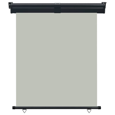 Vidaxxl paravent de balcon 145x250 cm gris