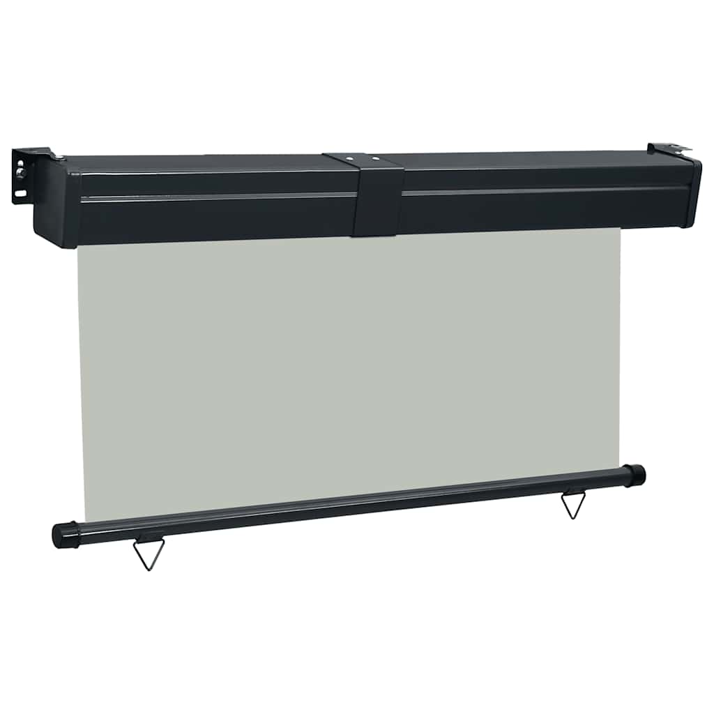 Vidaxxl paravent de balcon 145x250 cm gris