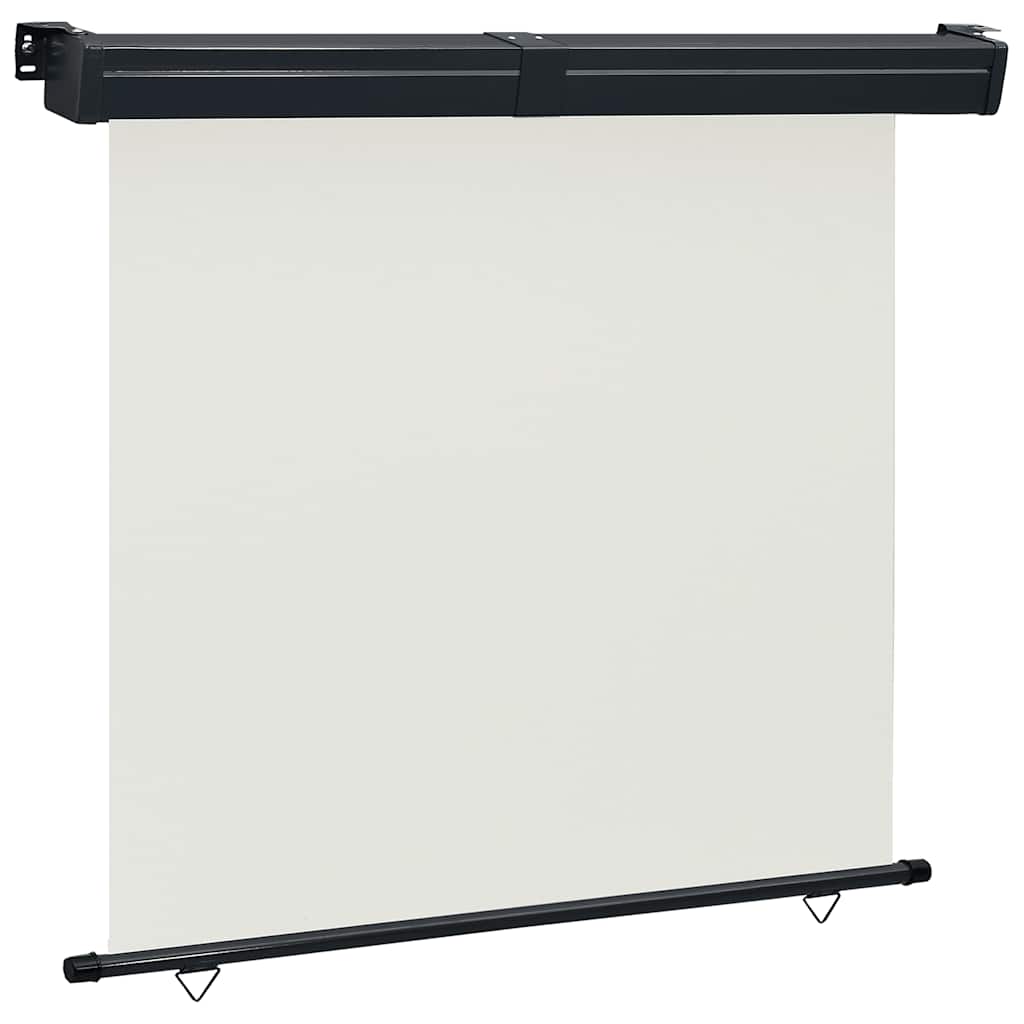 Paravent de balcon Vidaxx 165x250 cm couleur crème