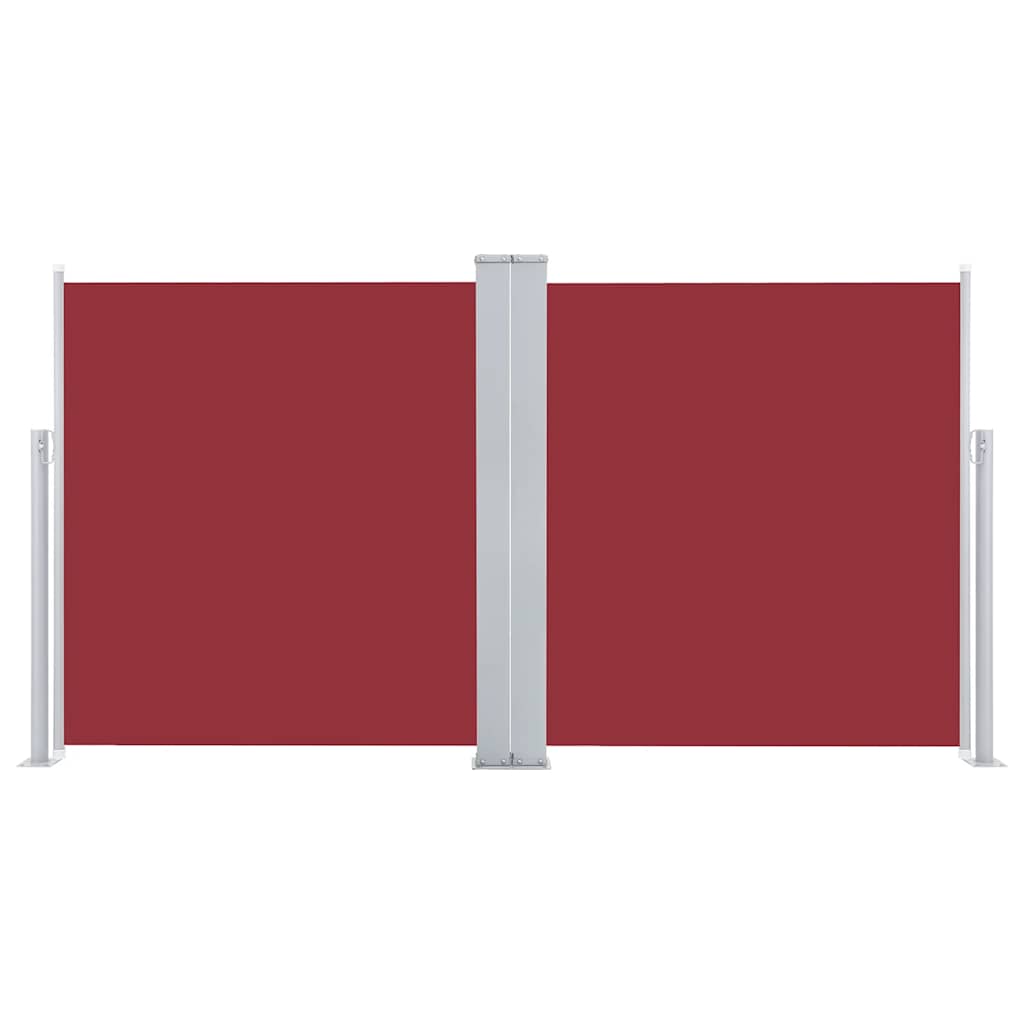 Pare-brise vidaxl extensible 100x600 cm rouge