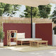 Pare-brise Vidaxl extensible 120x600 cm brun