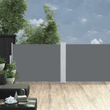 Pare-brise vidaxl extensible 100x1000 cm anthracite - afbeelding 3