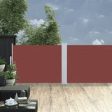 Pare-brise vidaxl extensible 100x1000 cm brun - afbeelding 3