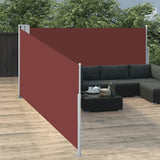 Pare-brise vidaxl extensible 100x1000 cm brun - afbeelding 1
