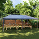 Vidaxl PartyTent 4x6 m bleu