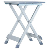 Tabouret de camping vidaxl 28x26x39 cm en aluminium - afbeelding 1