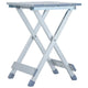 Tabouret de camping vidaxl 28x26x39 cm en aluminium