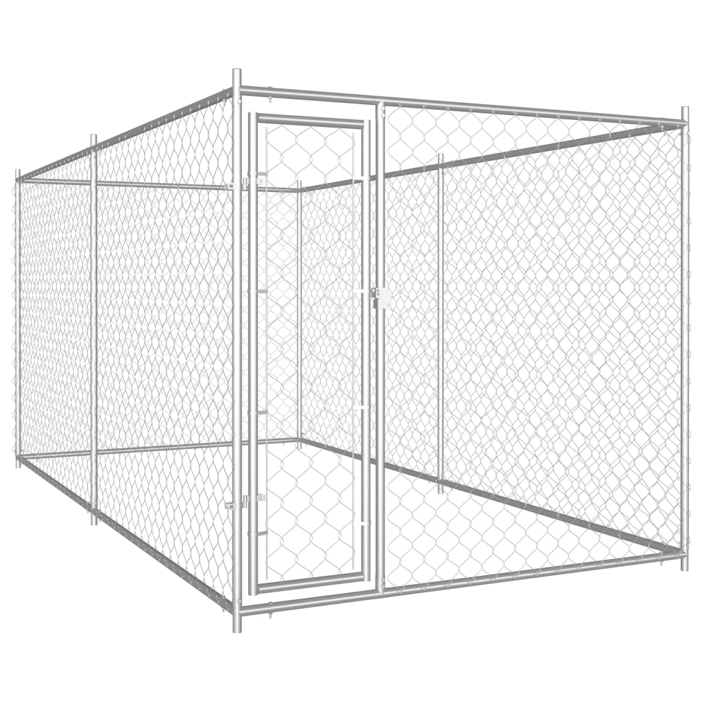 Vidaxl CHIn de chien pour l'extérieur 382x192x185 cm