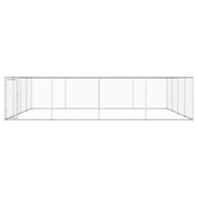 Vidaxl Dog Kennel pour l'extérieur de 760x760x185 cm en acier galvanisé - afbeelding 2