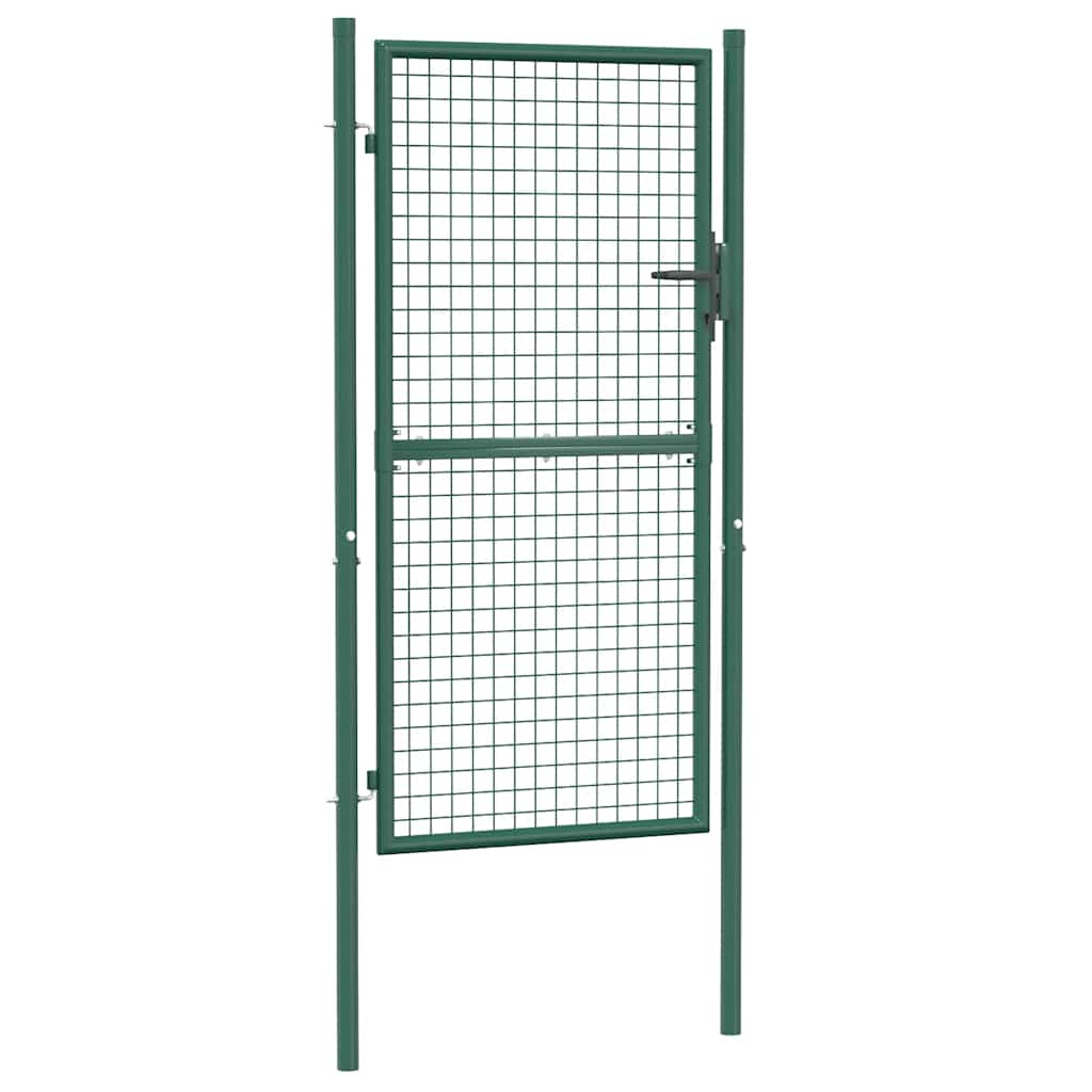 Vidaxl Port 100x175 cm en acier vert