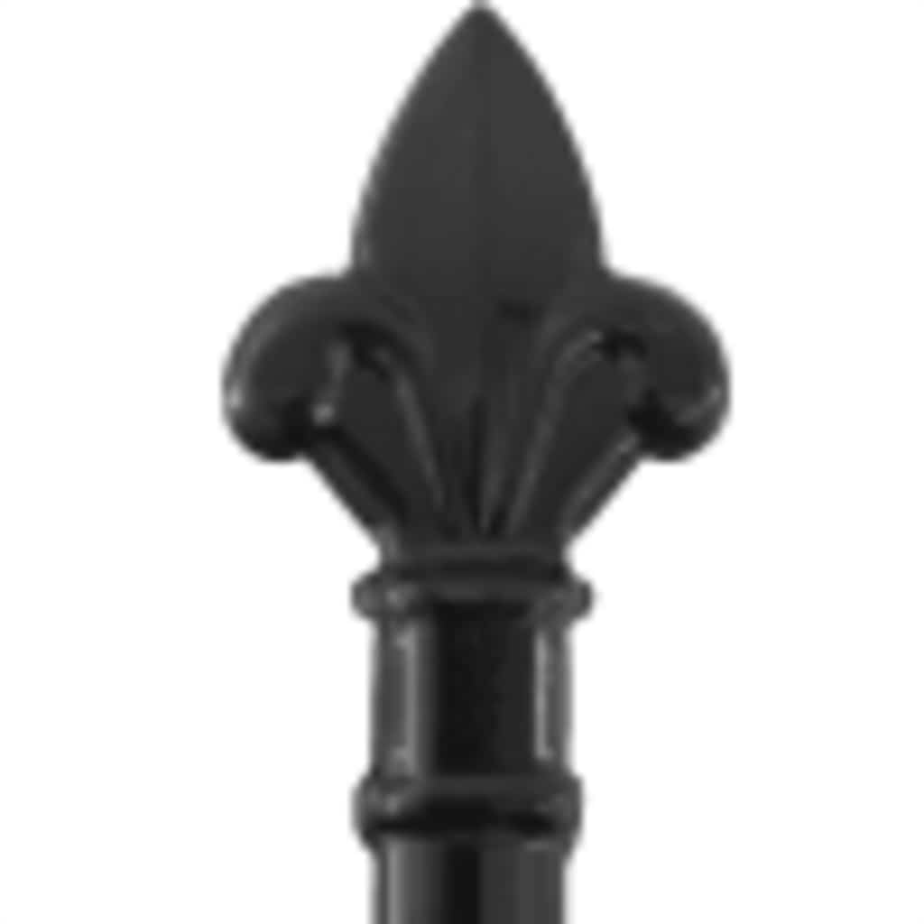 Vidaxl Hek Port Double Porte avec Spears Top 400x175 cm