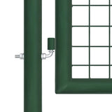 Vidaxl Gaaspoort 390x75 cm en acier vert - afbeelding 3