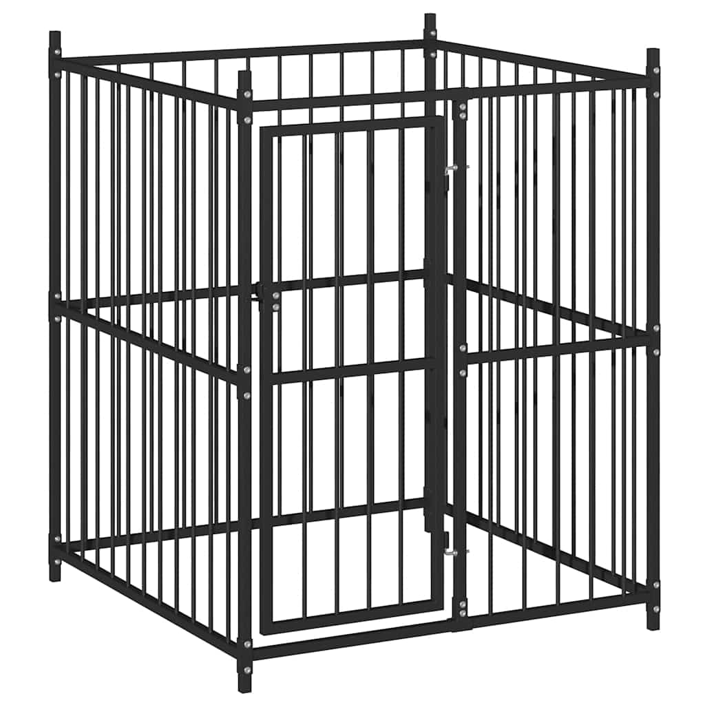 Vidaxl Dog Kennel pour l'extérieur 120x120x150 cm
