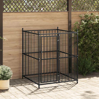 Vidaxl Dog Kennel pour l'extérieur 120x120x150 cm