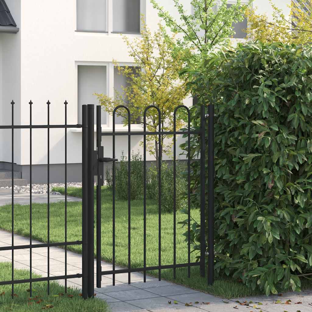 Port vidaxl avec haut plié seulement 1x1,2 m en noire en noire