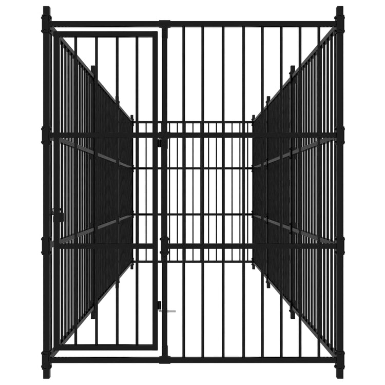 Vidaxl Dog Kennel pour l'extérieur de 450x150x185 cm