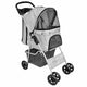Animaux de compagnie vidaxl pour chats de chien gris pliable