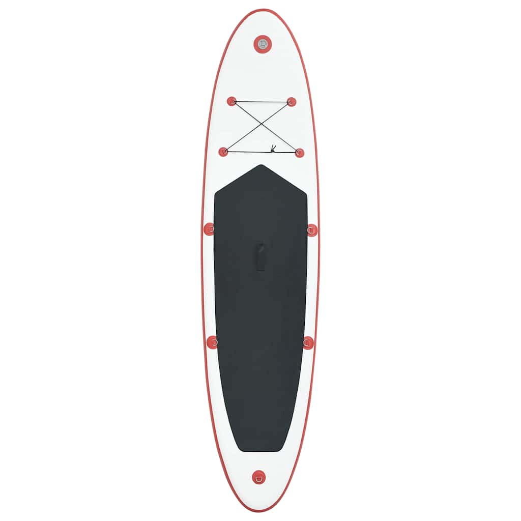 Vidaxl stand up paddleboard Set gonflable rouge et blanc