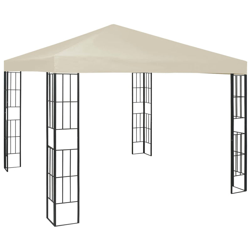 Vidaxl arbor 3x3 m crème