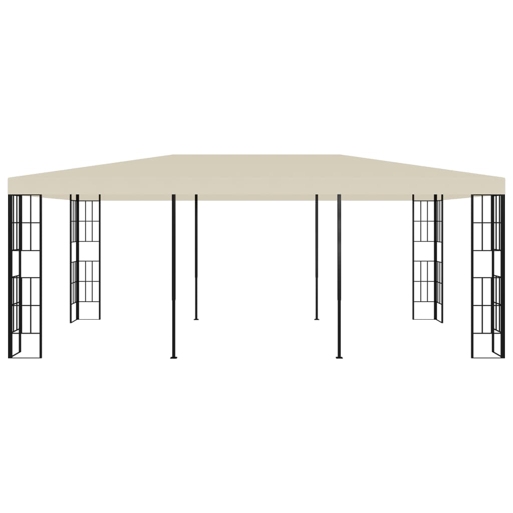 Vidaxl arbor 3x6 m crème
