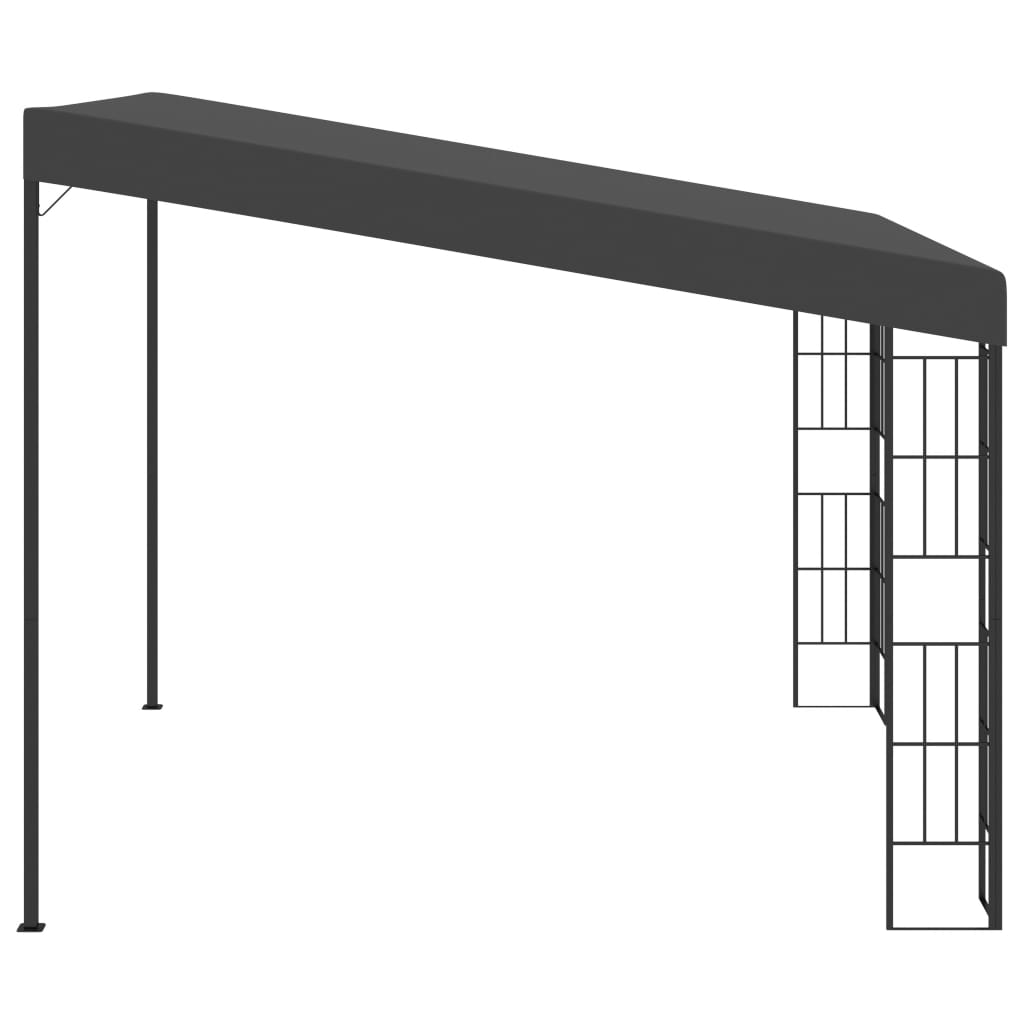 Vidaxl Wall Pracor 3x3 m Fabric Anthracite -colored