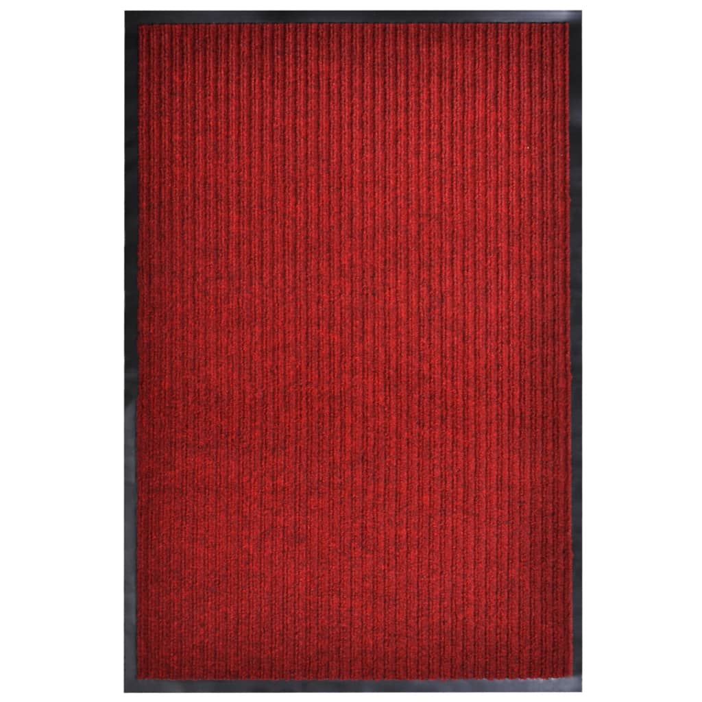 Vidaxx paillasson 117x220 cm PVC rouge