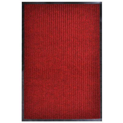 Vidaxx paillasson 117x220 cm PVC rouge