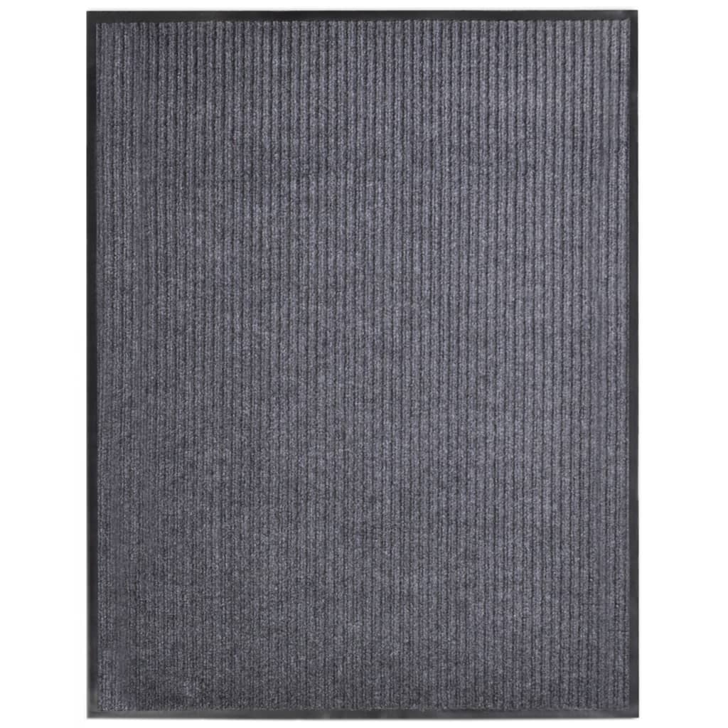 Vidaxx paillasson 117x220 cm PVC gris