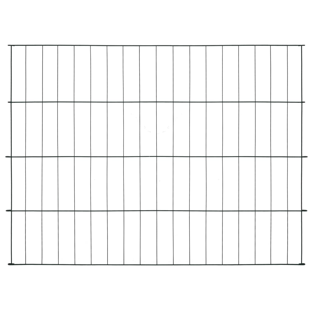 vidaXL Kit de clôture 115x79 cm vert